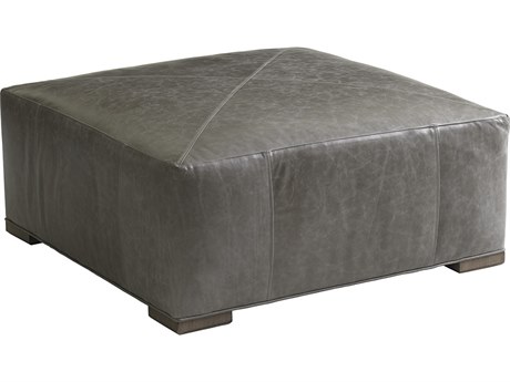 Lexington Shadow Play Melina Leather Cocktail Ottoman