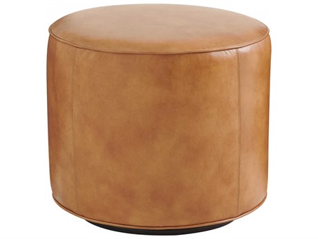 Lexington Silverado Leather Ottoman