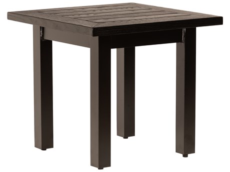 Mallin Trinidad Tables W-top 22'' Aluminum Square End Table