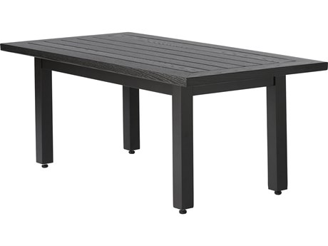 Mallin Trinidad Tables W-top 48'' Aluminum Rectangular Coffee Table