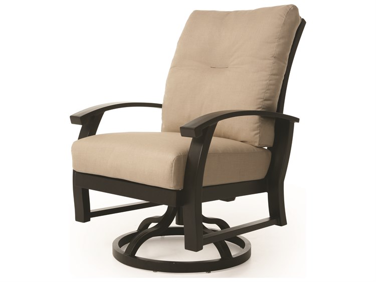 Mallin Georgetown Swivel Rocking Dining Arm Chair Replacement Cushions