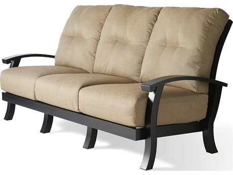 Mallin Georgetown Cushion Aluminum Sofa