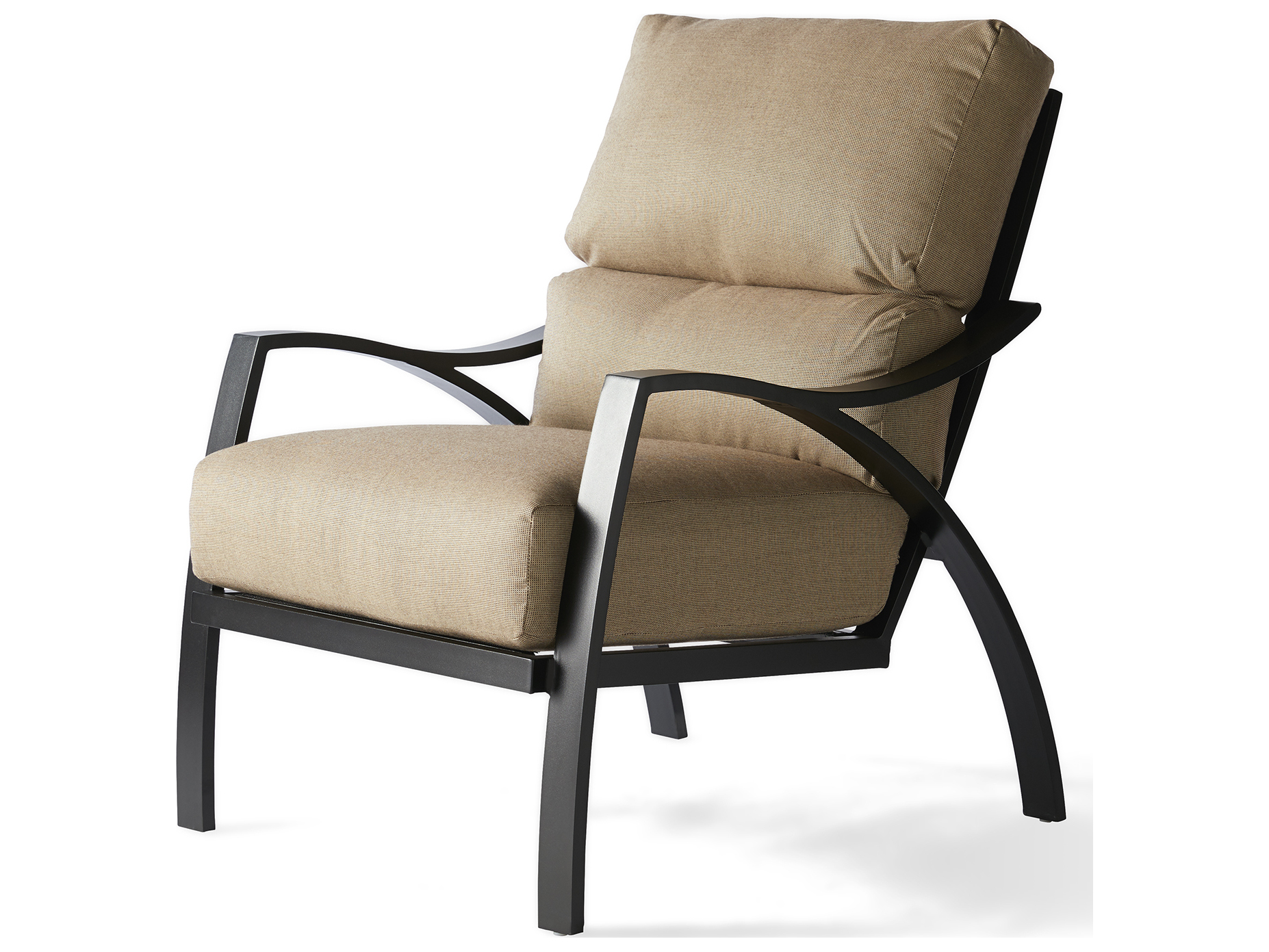 Mallin Heritage Cushion Aluminum Fire Pit Lounge Set MALHERITAGELNGESET