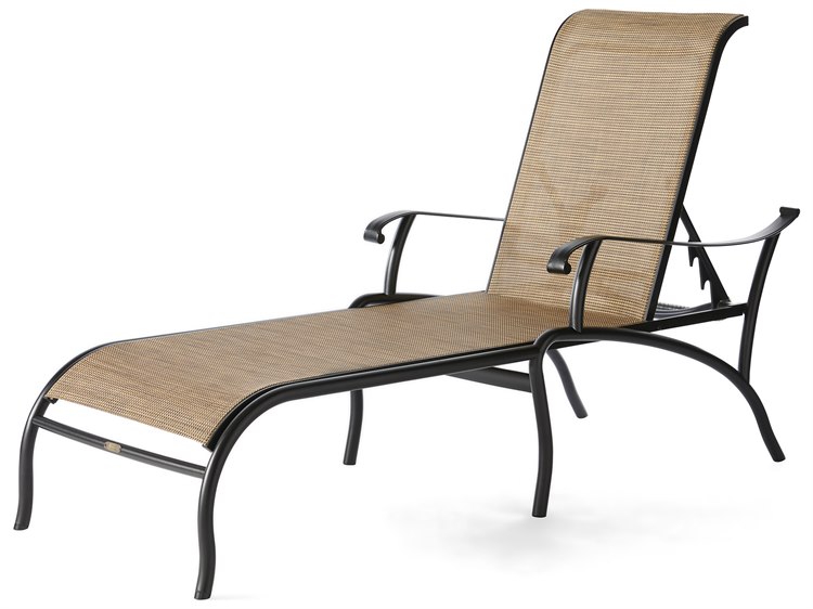 Mallin Scarsdale Sling Aluminum Chaise Lounge