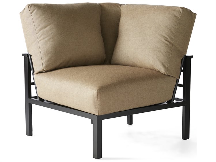 Mallin Sarasota Aluminum Corner Sectional Lounge Chair