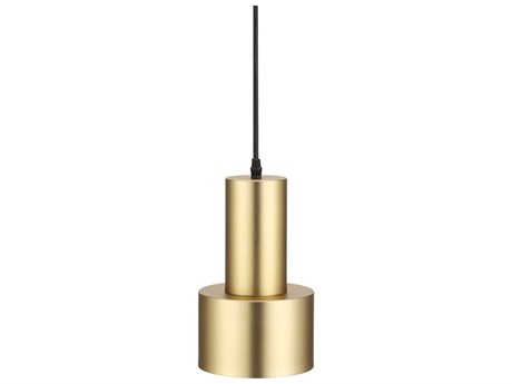 Mobital Magnum Brass Black Cylinder Pendant