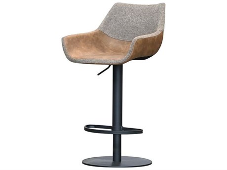 Mobital Colt Faux Leather Adjustable Bar Stool