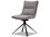 Mobital Puccini Evergreen Fabric / Black Side Swivel Dining Chair  MBDCHPUCCEVERBLASW