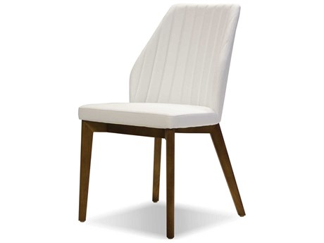 Mobital Totem Ash Wood White Side Dining Chair