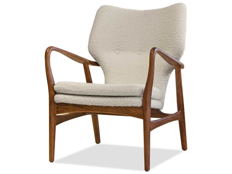Mobital Ingrid Brown Fabric Accent Chair