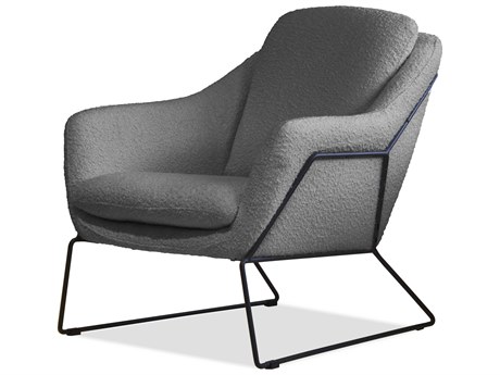 Mobital Jasper Black Fabric Accent Chair