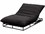 Mobital Newport Silver Grey / White Chaise Lounge Chair  MBLCHNEWPSIGR