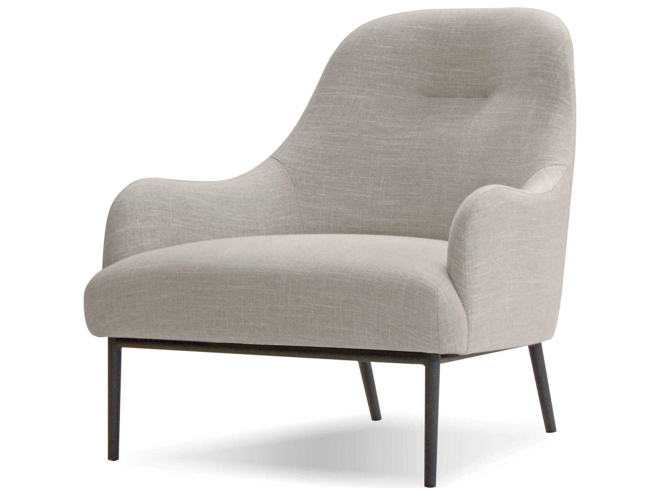 Mobital Swoon Light Grey Accent Chair | MBLCHSWOOLGRE