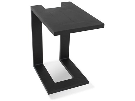 Mobital Ambleside Rectangular Metal Grey End Table