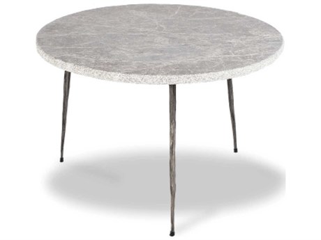 Mobital Kaii Round Marble Grey Coffee Table