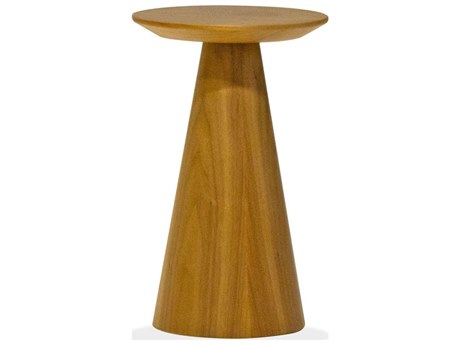 Mobital Tower Round Wood End Table