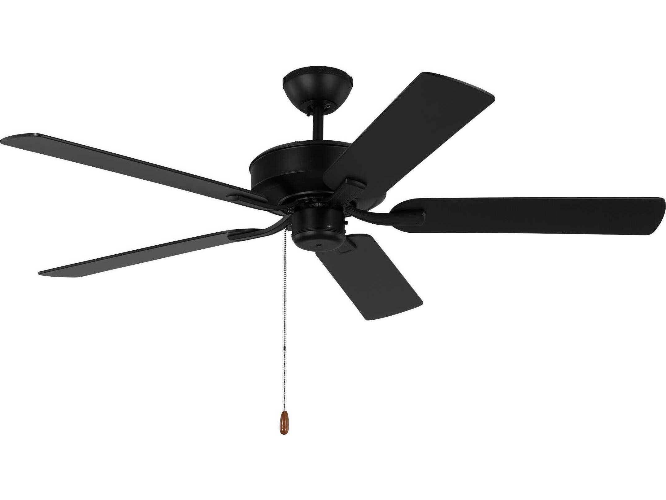 Monte Carlo Linden 52'' Ceiling Fan | MCF5LD52MBK