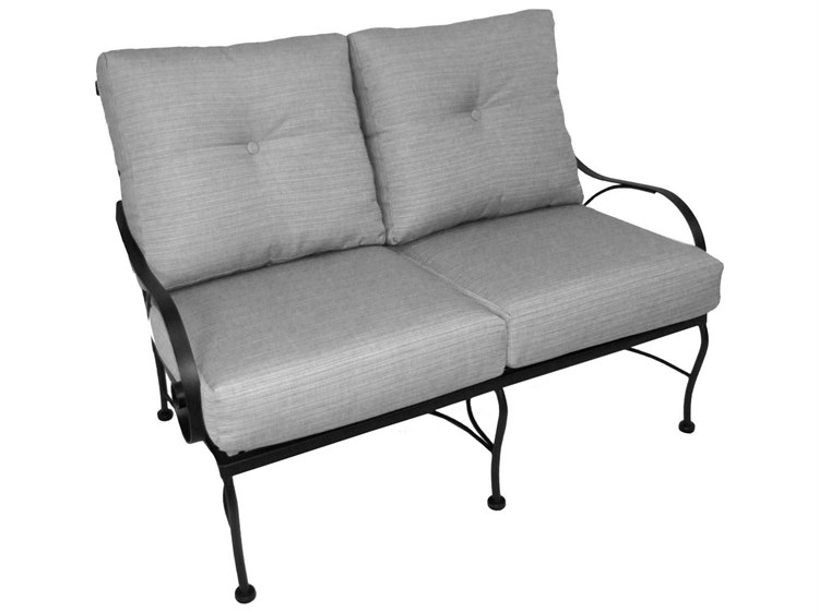 Meadowcraft Monticello  Deep Seating Wrought Iron Loveseat
