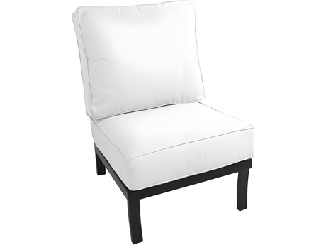 Meadowcraft Maddux Wrought Iron Modular Outdoor Lounge Chair