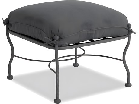 Meadowcraft Milano Wrought Iron Cushion Ottoman Replacement Cushions