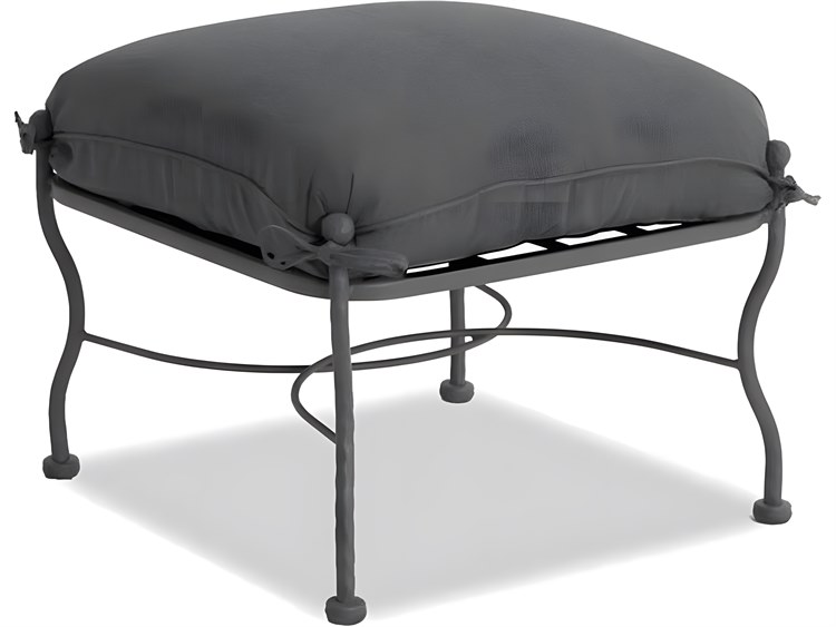 Meadowcraft Milano Wrought Iron Cushion Ottoman Replacement Cushions
