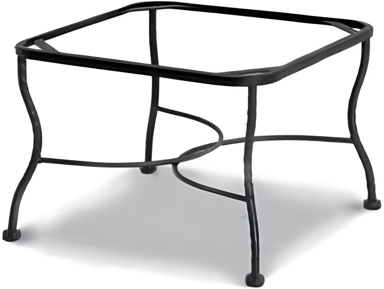 Meadowcraft Wrought Iron Chat Table Base Tube