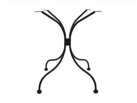 Meadowcraft Wrought Iron Butterfly Leg Table Base