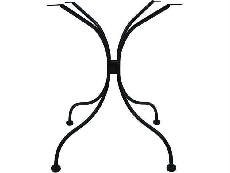 Meadowcraft Wrought Iron Butterfly Leg Table Base