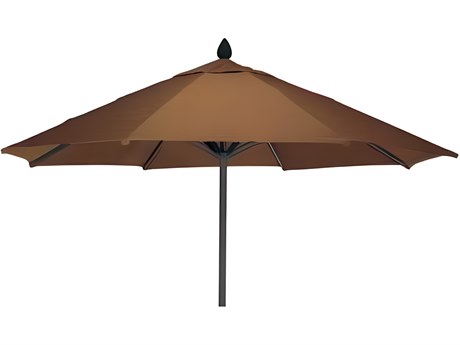Meadowcraft Market Aluminum 9 Foot Octagon Collar Tilt Patio Umbrella