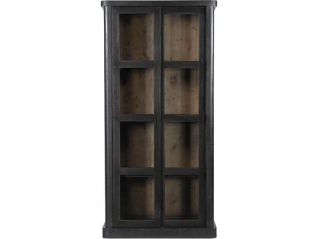 Moe's Home Mona Pine Wood Display Cabinet
