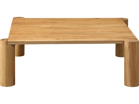 Moe's Home Post Coffee Table White Oak
