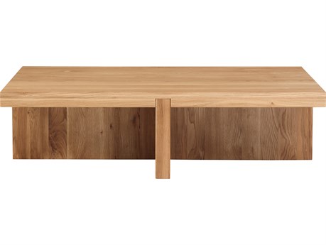 Moe's Home Folke Rectangular Wood Natural Coffee Table