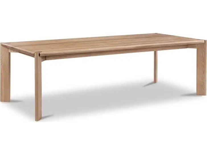 Moe's Home Daifuku Rectangular Wood Natural Dining Table