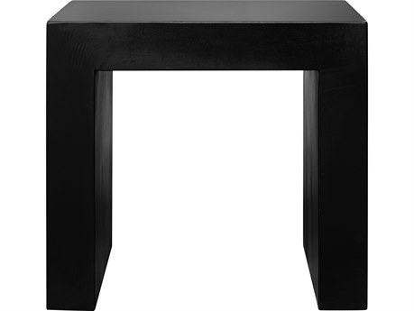 Moe's Home Lazarus Black Accent Stool