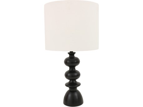 Moe's Home Gwen 1-Light Black Table Lamp