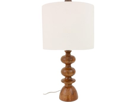 Moe's Home Gwen 1-Light Brown Table Lamp