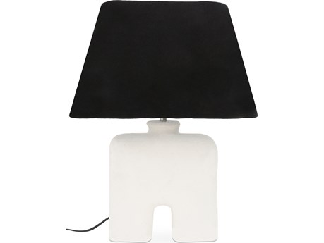 Moe's Home Yara 1-Light White Table Lamp