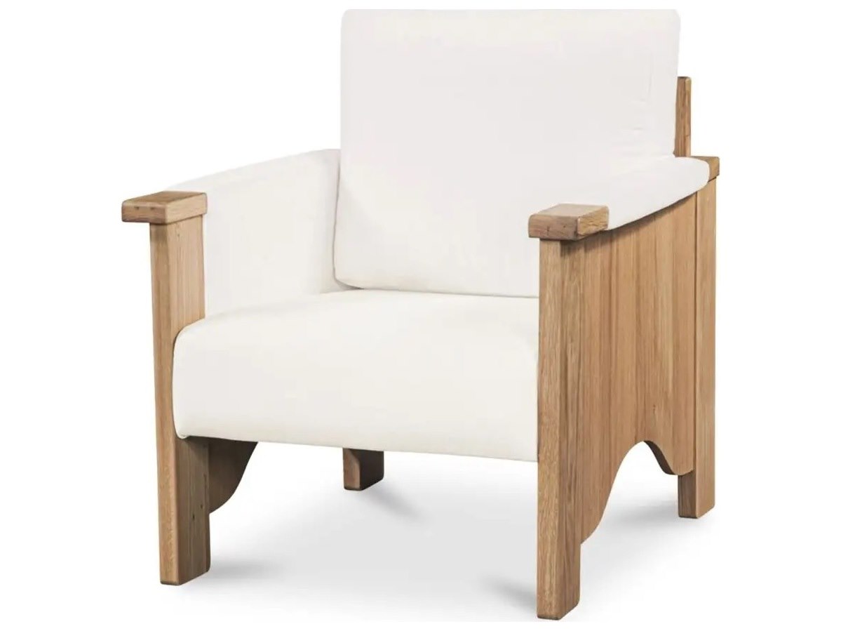 Bauer Cream Upholstered Accent Chair