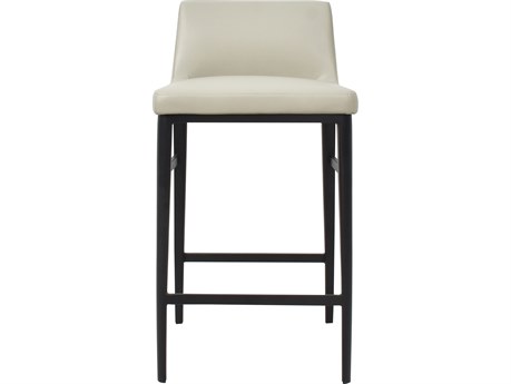 Moe's Home Upholstered Beige Baron Counter Stool