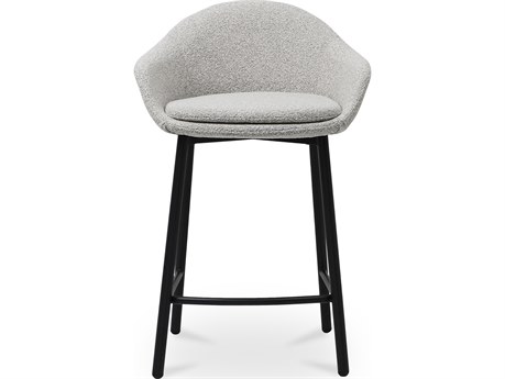 Moe's Home Emily 23.25" Counter Stool Heather Beige