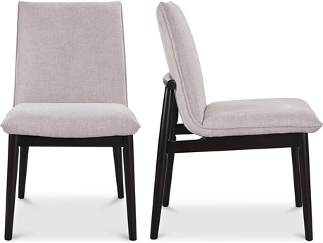 Moe's Home Charlie Dining Chair Beige- Set of Two