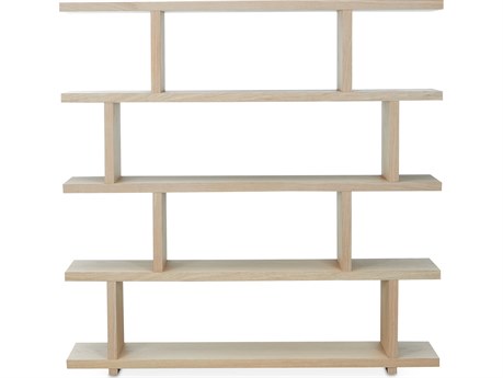 Moe's Home Ichigo White Wash Oak Bookcase