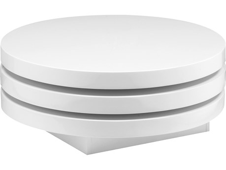 Moe's Home Torno Round Wood Coffee Table