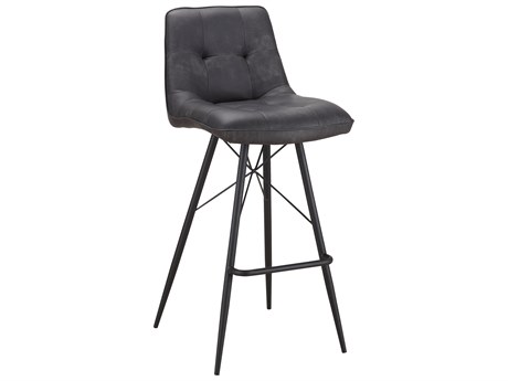 Moe's Home Morrison Faux Leather Bar Stool