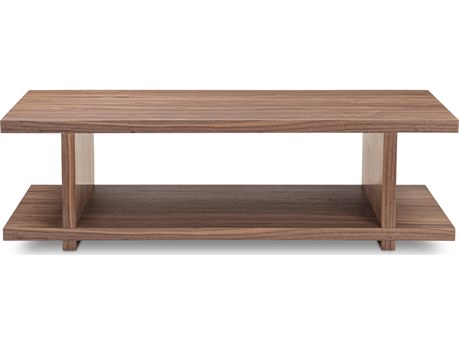 Moe's Home Miri Rectangular Walnut Coffee Table