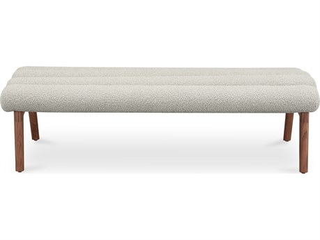Moe's Home Arlo Bench Off White