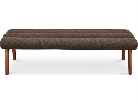 Moe's Home Arlo Bench Deep Brown