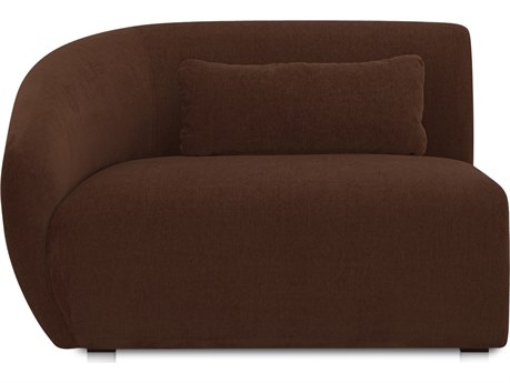 Moe's Home Amelia Left Arm Facing Chair Chestnut
