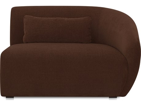 Moe's Home Amelia Right Arm Facing Chair Chestnut