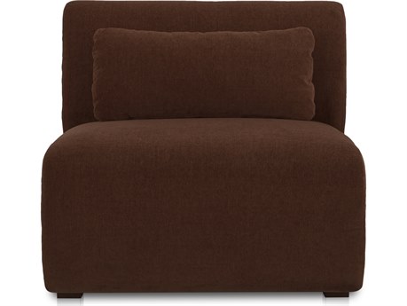 Moe's Home Amelia Slipper Chair Chestnut